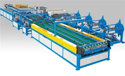 Màquina de fabricació de conductes d'aire Màquina de fabricació de canonades
