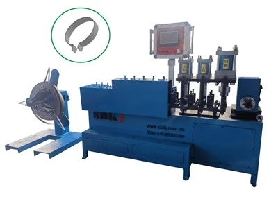 Màquina automàtica de fabricació de virolles de pinça de canonada