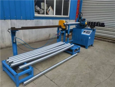 Màquina de fabricació de conductes d'acer corrugat de post-tensió